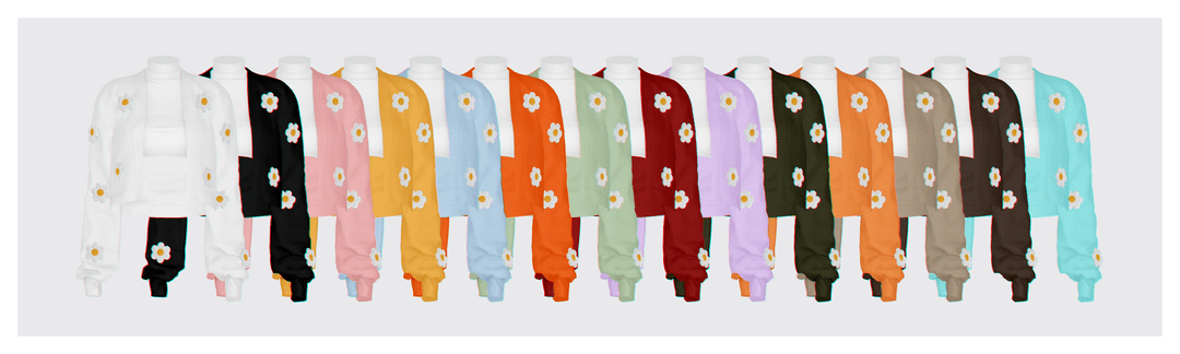 Галерея мода Кардиган Crop Cardigan #1